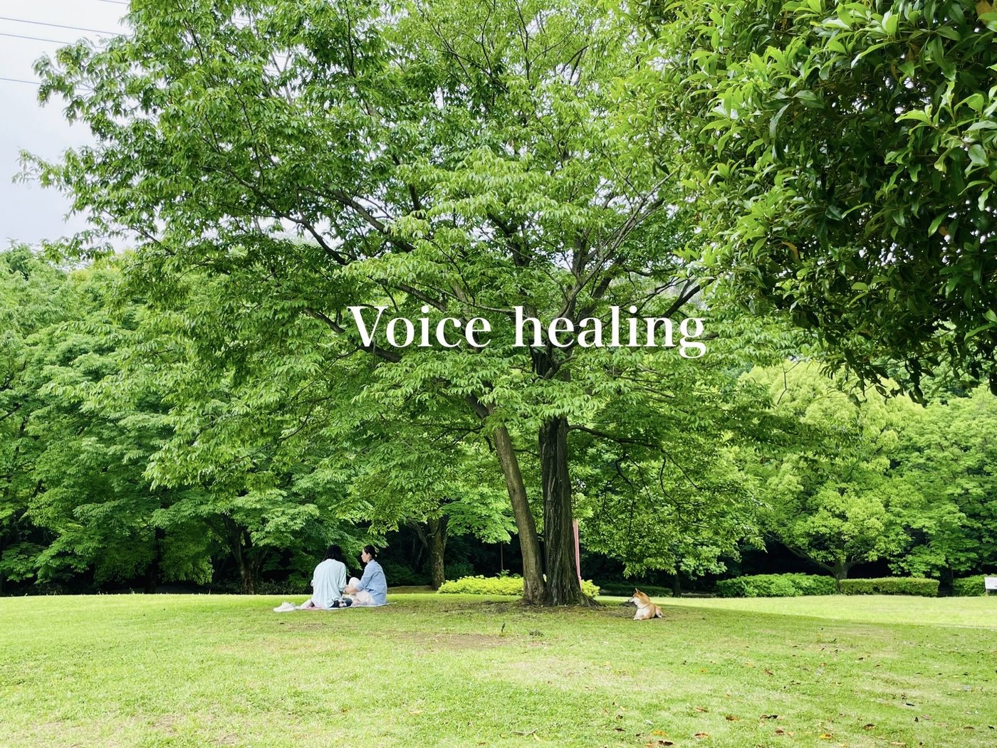 Voice healing — 公園の大木
